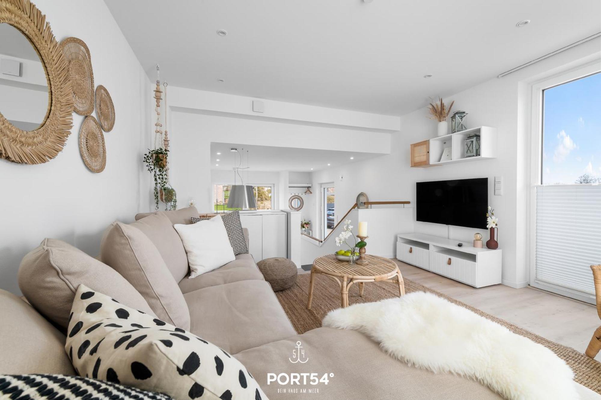 Modernes Ferienhaus "Meerliebe" Mit Direktem Meerblick An Der Ostsee Glücksburg Zewnętrze zdjęcie