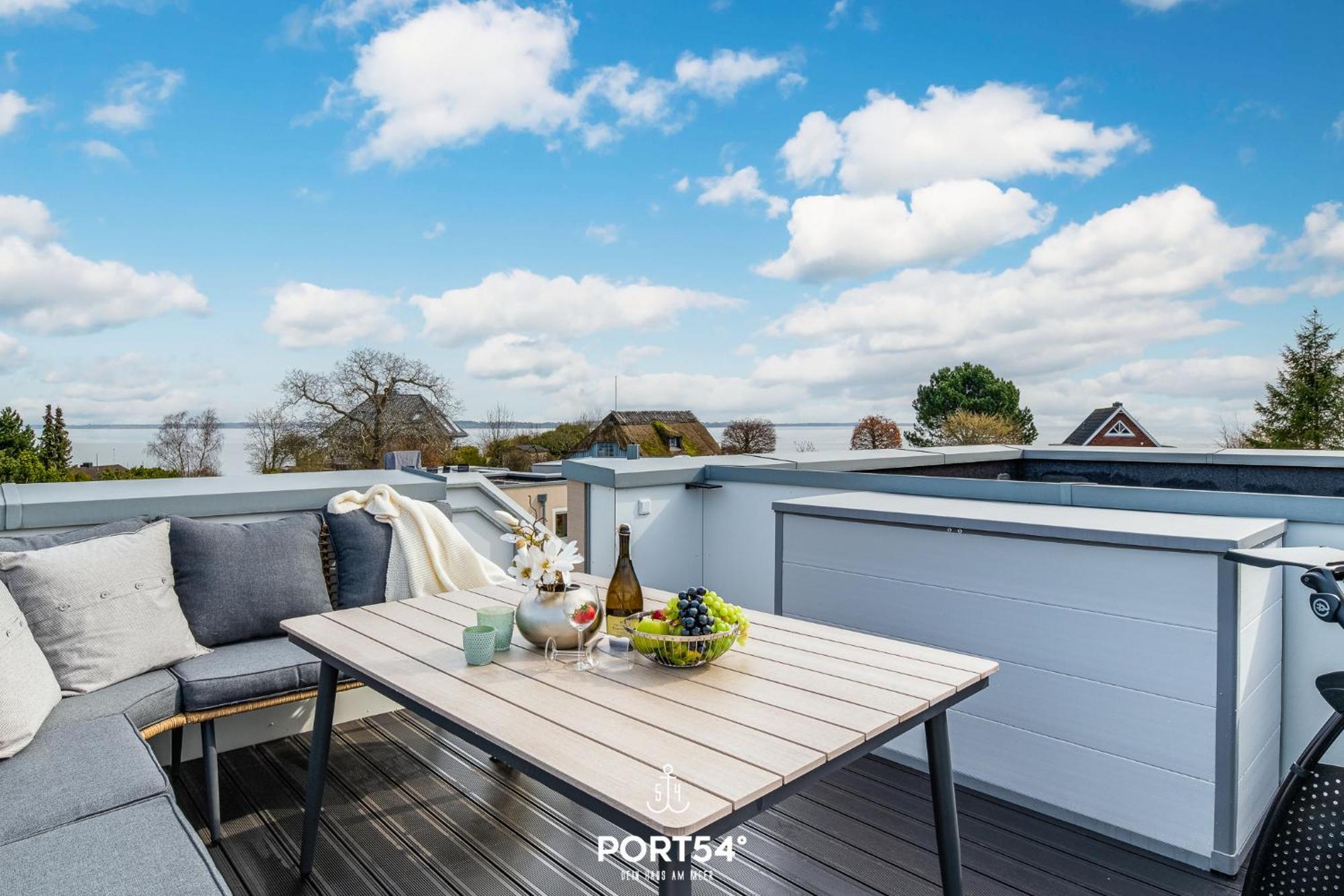Modernes Ferienhaus "Meerliebe" Mit Direktem Meerblick An Der Ostsee Glücksburg Zewnętrze zdjęcie
